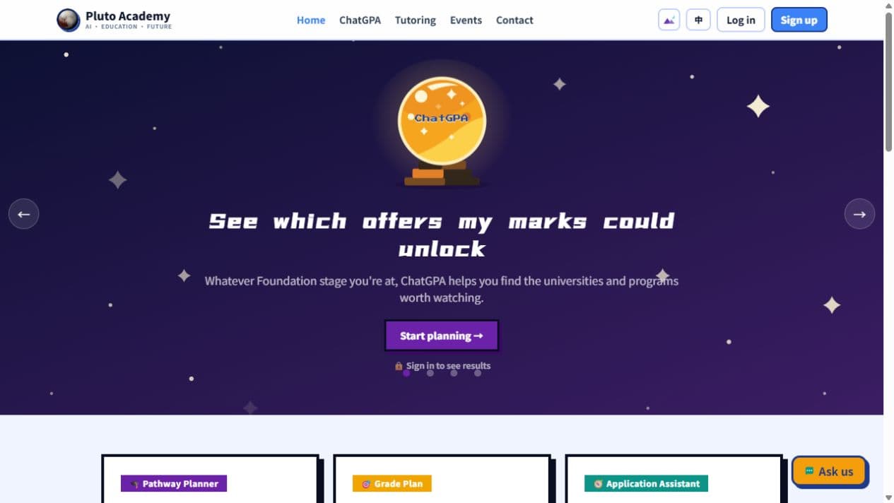 VVS Academy / Pluto Academy project preview