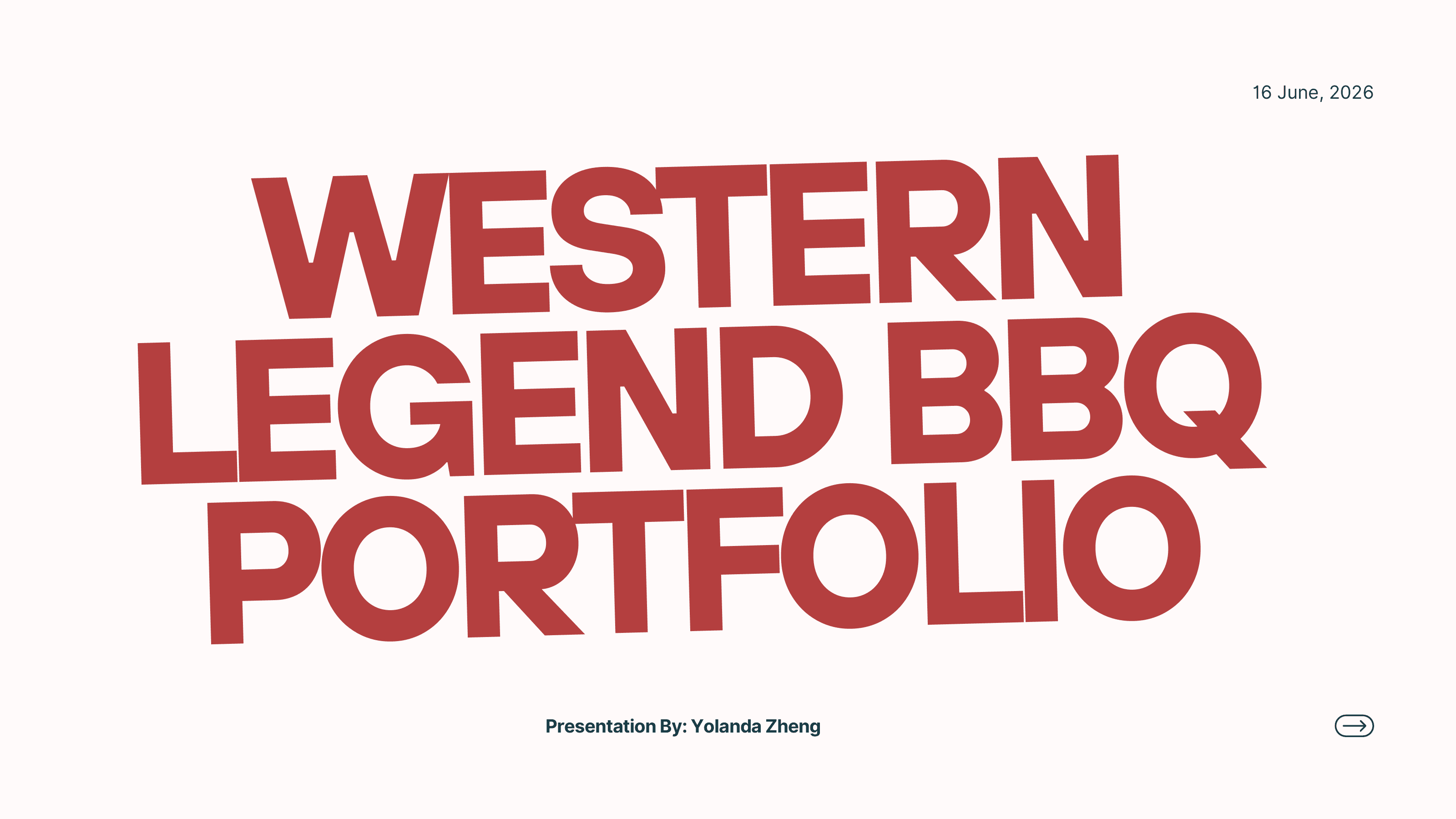 Western Legend BBQ — Digital Operations screenshot